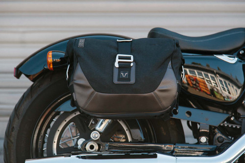 Legend Gear side bag system LC Harley-Davidson Sportster models (04-).