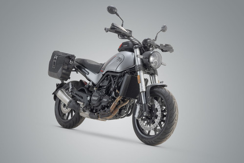 Legend Gear side bag system LC Black Edition Benelli Leoncino 500 (17-) / 500 Trail (18-).