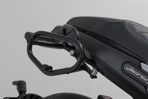 Legend Gear side bag system LC Black Edition Benelli Leoncino 500 (17-) / 500 Trail (18-).