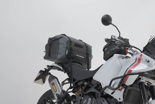 Drybag 350 tail bag 35 l. Grey/black. Waterproof.