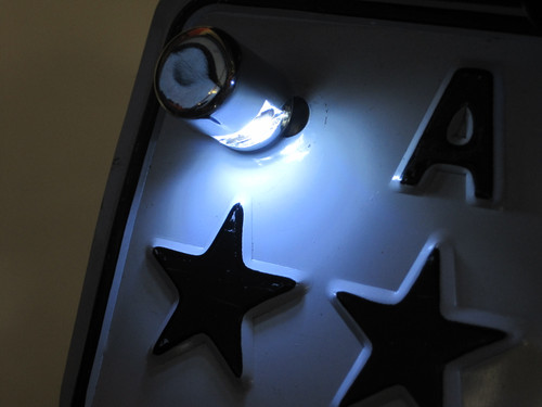 Bolt Lights for Number Plate License Plate - LED - Chrome