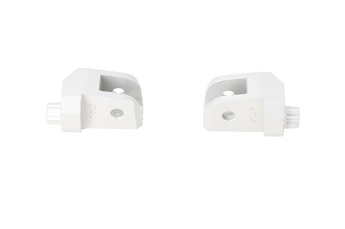 Mounting kit for EVO footrest Silver. BMW R 1200 GS, R 1250 GS, R 1300 GS.