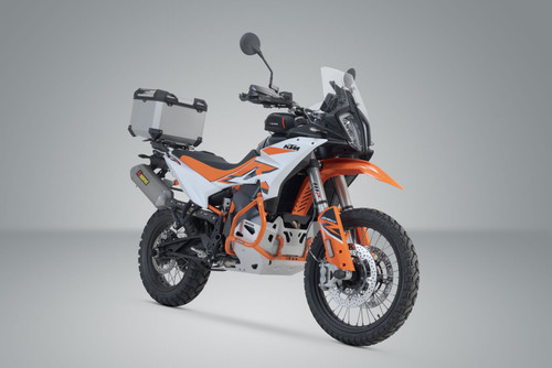 TRAX ADV top case system Silver. KTM models, Husqvarna Norden 901.
