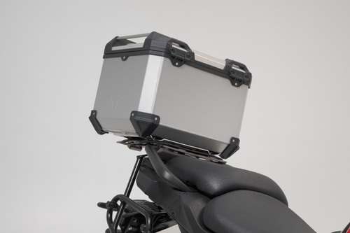 TRAX ADV top case system Silver. Yamaha Tracer 9 / GT (20-) / GT+ (22-).