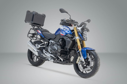 TRAX ADV top case system Black. BMW R1200 R/RS (14-18), R1250 R/RS (18-).