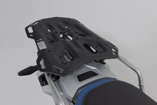 TRAX ADV top case system Black. BMW R 1250 GS / Adv (21-) with Rallye seat.