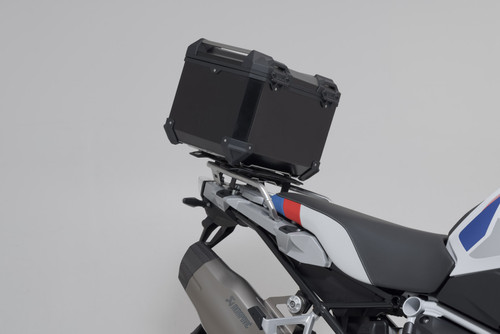 TRAX ADV top case system Silver. BMW R 1250 GS / Adv (21-)  Rallye seat.