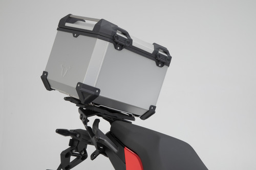 TRAX ADV top case system Silver. BMW F 900 R / XR (19-).