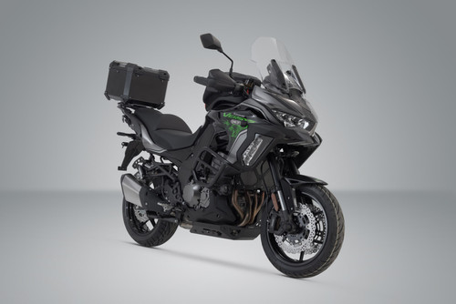 TRAX ADV top case system Black. Kawasaki Versys 1000 (11-) / 1100 (24-).