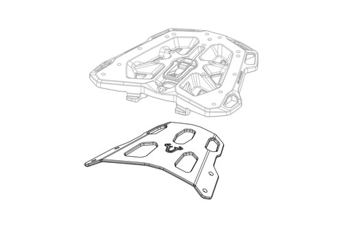STREET-RACK Black. Kawasaki Z650 (16-), Ninja 650 (16-).
