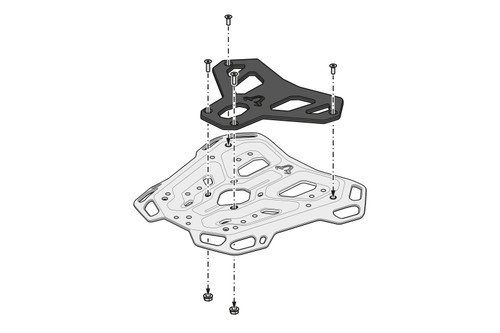 URBAN ABS top case system Black. Kawasaki KLR 650 (22-).