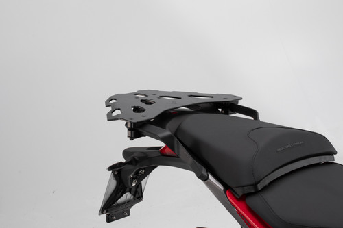 TRAX ADV top case system Silver. Multistrada 1200 Enduro/950/1260/V2.