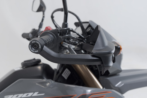Adventure handguard kit Black. Honda CRF300L, Triumph Scrambler 400X.