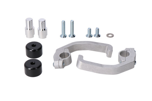 Handguard mounting kit Black. Yamaha MT-07, MT-09, XSR700/900.