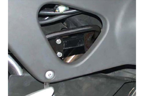Centerstand assist grip Black. Honda XL1000V Varadero.