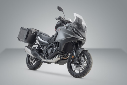 TRAX ADV aluminium case system Black. 37/37L. Honda NT1100 (21-).