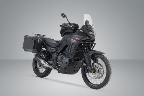 TRAX ADV aluminium case system Black. 37/37L. Honda XL750 Transalp (22-).