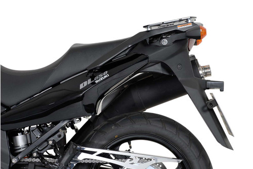 EVO side carriers Black. Suzuki DL 650 V-Strom (04-10).