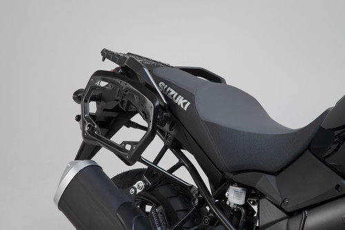 PRO side carrier Black. Suzuki V-Strom 1000 (14-19).
