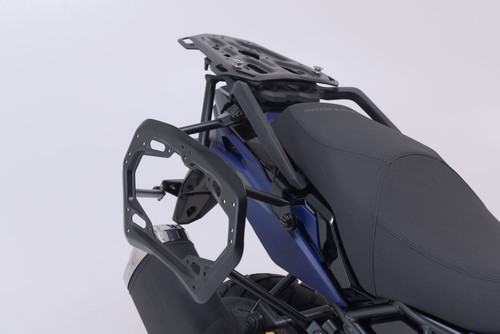 TRAX ADV aluminium case system Black. 45/37L. Suzuki V-Strom 800 / 800DE (22-).