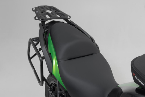 EVO side carriers Black. Kawasaki Versys 650 (14-).