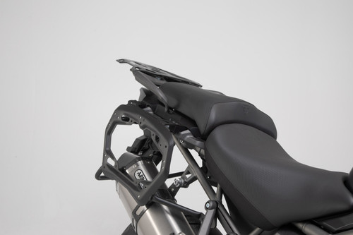 PRO side carrier Black. Triumph Tiger 1200 models (11-). PRO side carrier Black. Triumph Tiger 1200 models (11-).