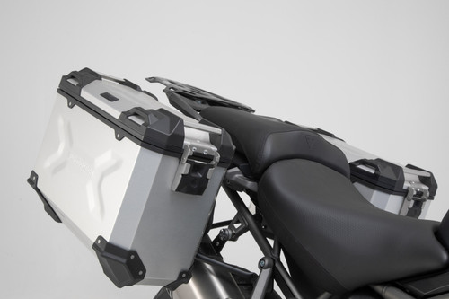TRAX ADV aluminium case system Black. 37/37 l. Triumph Tiger1200/Explor (11-).