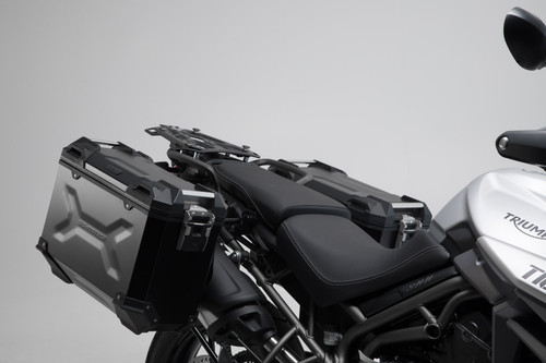 PRO side carrier Black. Triumph Tiger 800 models (10-).