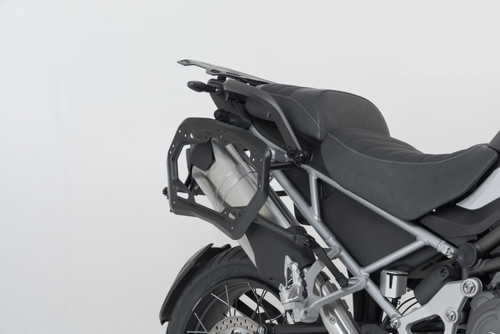 TRAX ADV aluminium case system Black. 45/37L. Tiger 1200 Rally Pro/GT/GT Pro.