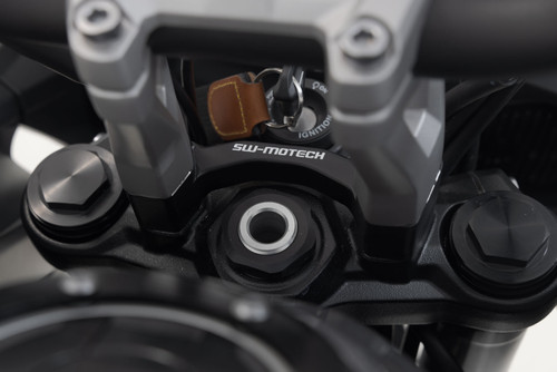 Bar riser H=30 mm. Black. Triumph Tiger 660 (21-).