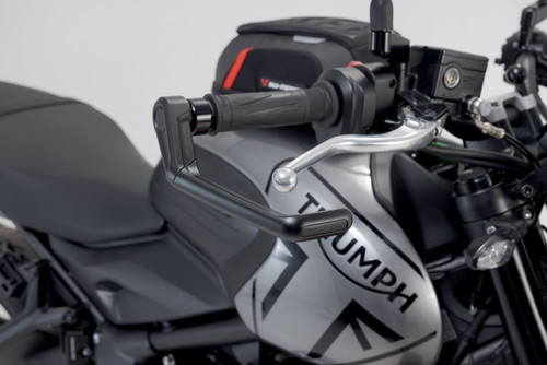 Lever guards Black. Triumph Trident 660 (21-).