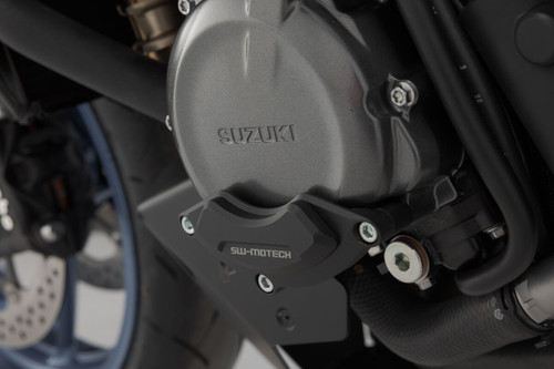 Engine case protector Black. Suzuki GSX-S 1000/GSX-S 950 (21-).