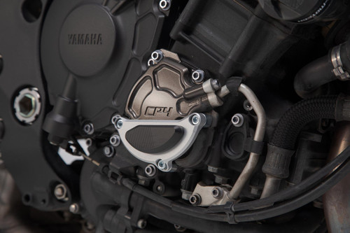 Engine Case Protector Black/silver. Yamaha MT-10 / SP (16-).
