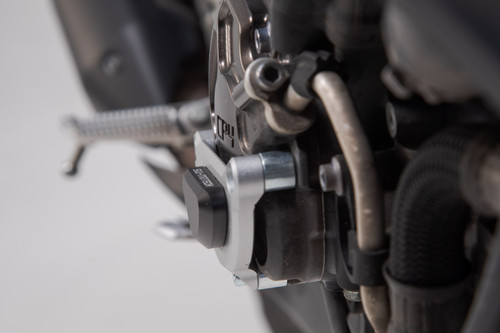 Engine Case Protector Black/silver. Yamaha MT-10 / SP (16-).