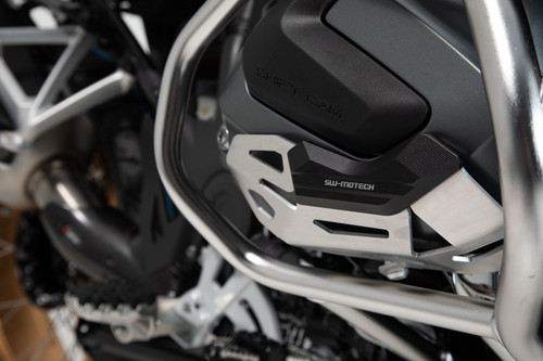 Cylinder guard Black/Silver. BMW R 1250 GS, R 1250 R. Cylinder guard Black/Silver. BMW R 1250 GS, R 1250 R.