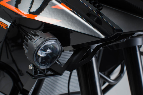 Light mounts Black. KTM 1050/1090 Adv., 1190 Adv./R.