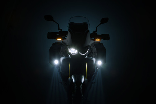 EVO high beam light kit Black. BMW F 750 / 800 / 850 GS (17-).
