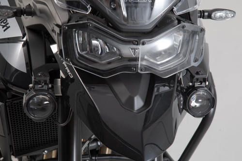 Light mount Black. Triumph Tiger 900/GT/Rally/Pro (19-23).