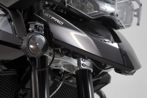 EVO high beam kit Black. Triumph Tiger 900/GT/Rally/Pro (19-23).