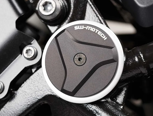 Frame cap set Black. BMW R1200GS, R1200/1250RT, R1250GS.