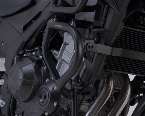 Upper crash bar Black. Honda CB500X (18-).