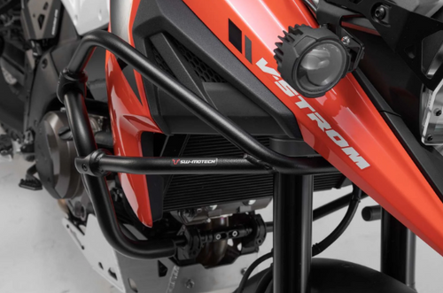 Upper crash bar Black. Suzuki V-Strom 1050 (19-).