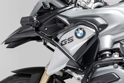 Upper crash bar Black. BMW R 1200 GS (12-16).