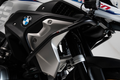 Upper crash bar Black. BMW R 1200 GS (16-18), R 1250 GS (18-).