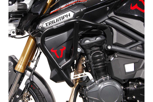 Crash bar Black. Triumph Tiger 1200 Explorer (11-15).