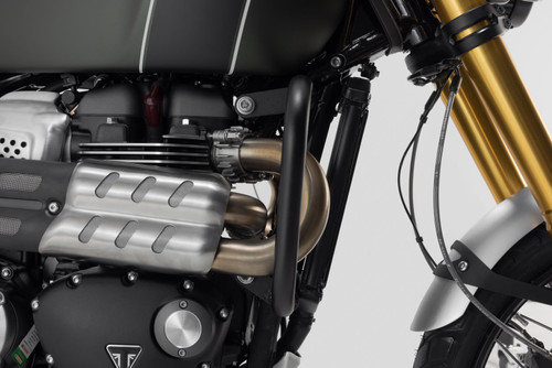 Crash bar Black. Triumph Scrambler 1200 (21-).
