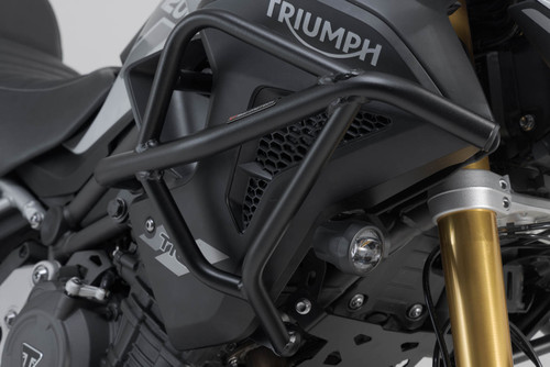 Upper crash bar Black. Triumph Tiger 1200 models (22-). Upper crash bar Black. Triumph Tiger 1200 models (22-).