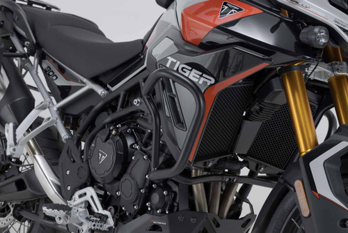 Crash bar Black. Triumph Tiger 900 models, Tiger 850 Sp.