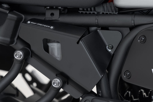 Brake fluid reservoir guard set Black. Yamaha XSR700 (15-) / XT (19-) L+R.