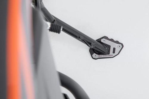 Extension for side stand foot Black/Silver. KTM / Husqvarna models.